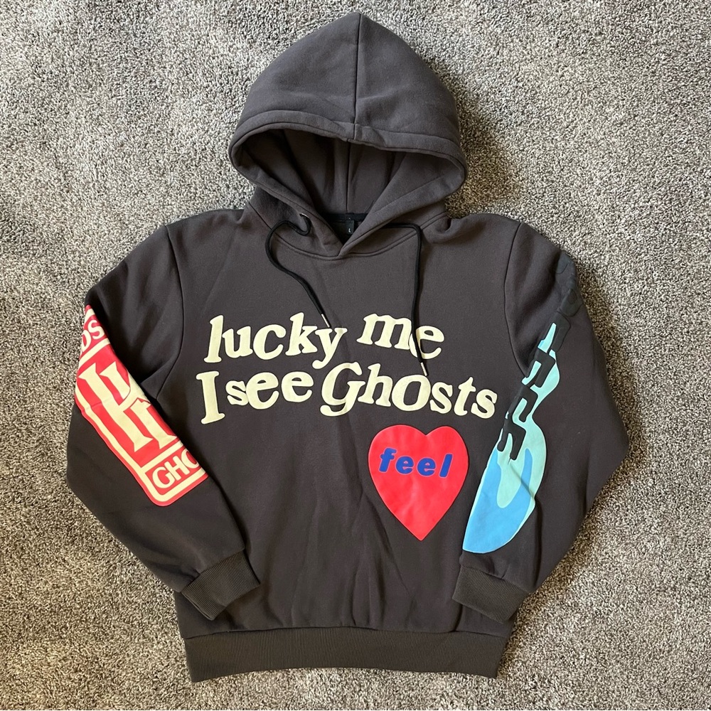 Kid Cudi Kids See Ghost Merch Camp Flog Gnaw Hoodie Size Large